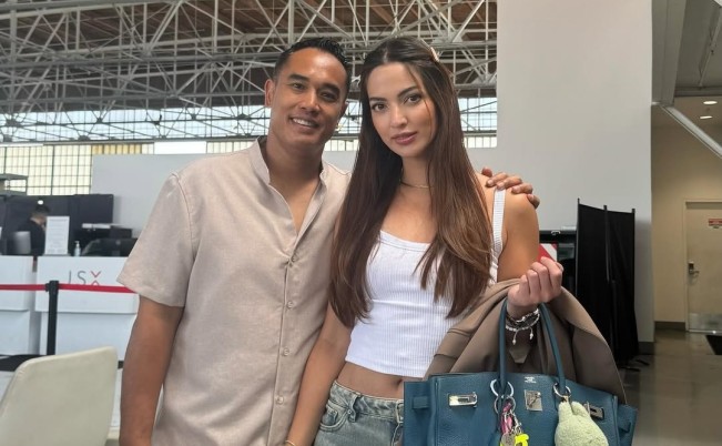 Artis Nia Ramadhani dan suami Ardi Bakrie. [Instagram @ramadhaniabakrie]